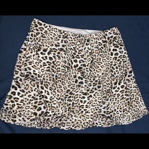 Francesca’s cheetah skirt